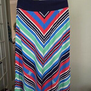 Lilly Pulitzer Silk Maxi  Skirt 4